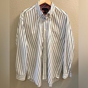 Tommy Hilfiger striped button down, size XL